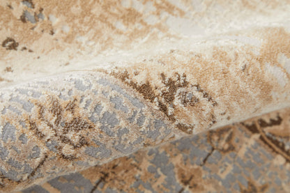 Feizy Celene  Beige Gray Traditional/French & Victorian/Vintage