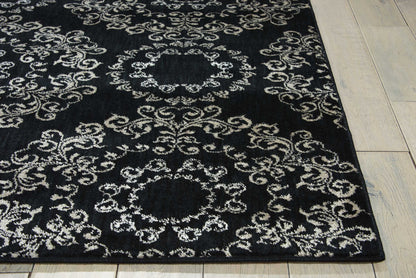 Nourison Home Tranquility  Black  Transitional