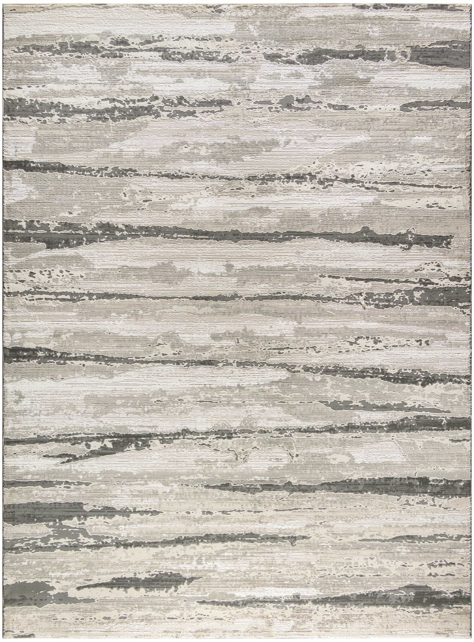 Nourison Home Sustainable Trends  Ivory Multicolor  Contemporary