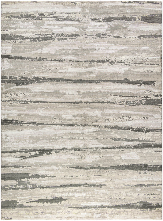 Nourison Home Sustainable Trends  Ivory Multicolor  Contemporary