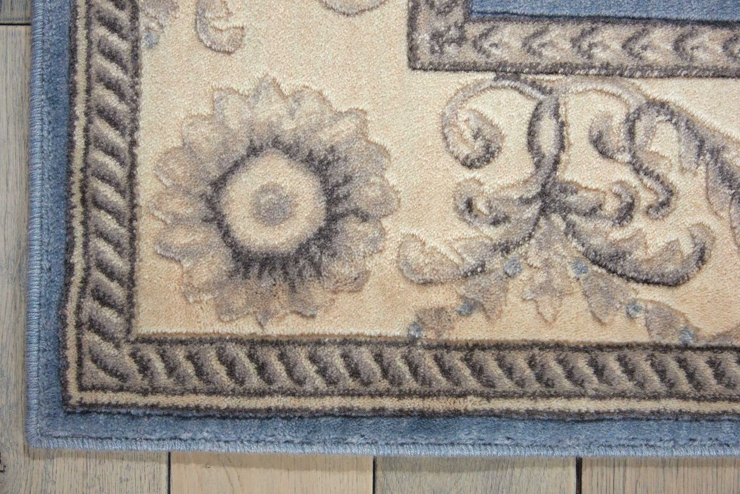 Nourison Home Somerset  Light Blue  Traditional