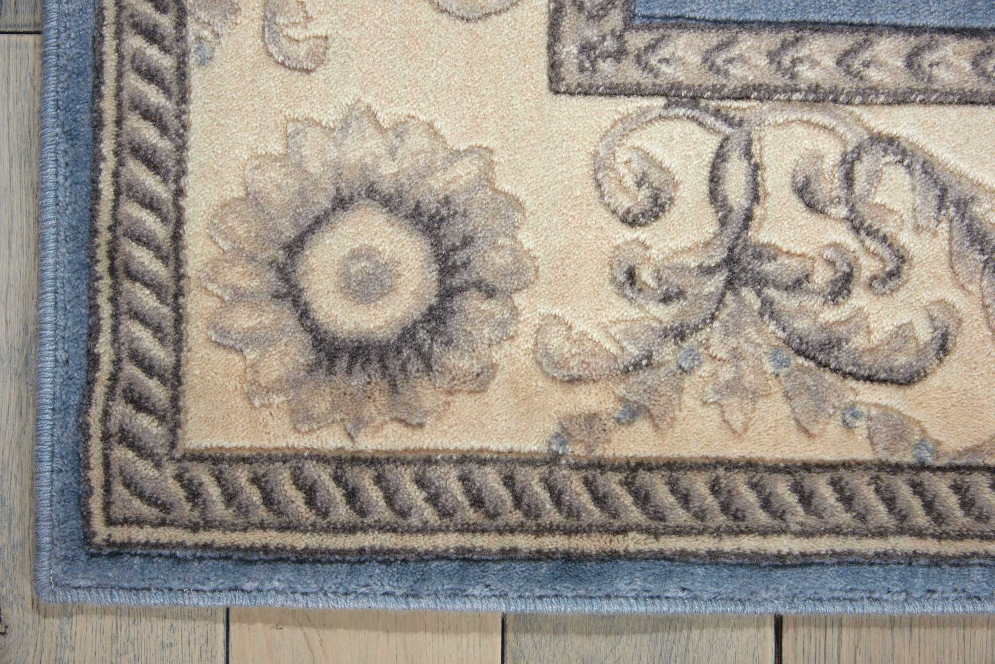 Nourison Home Somerset  Light Blue  Traditional