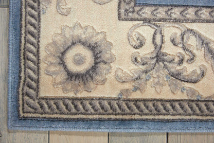 Nourison Home Somerset  Light Blue  Traditional