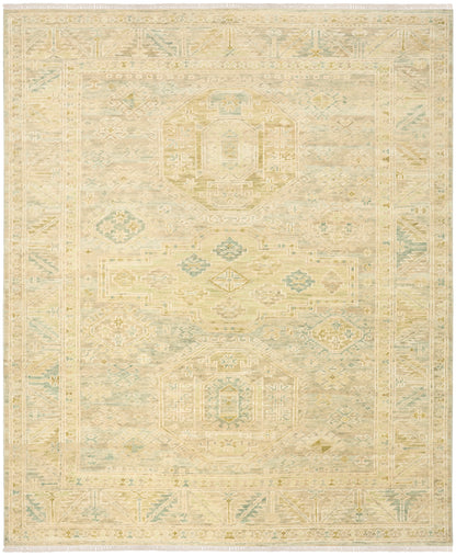 Nourison Home Odessa ODS08 Green Traditional Knotted Rug