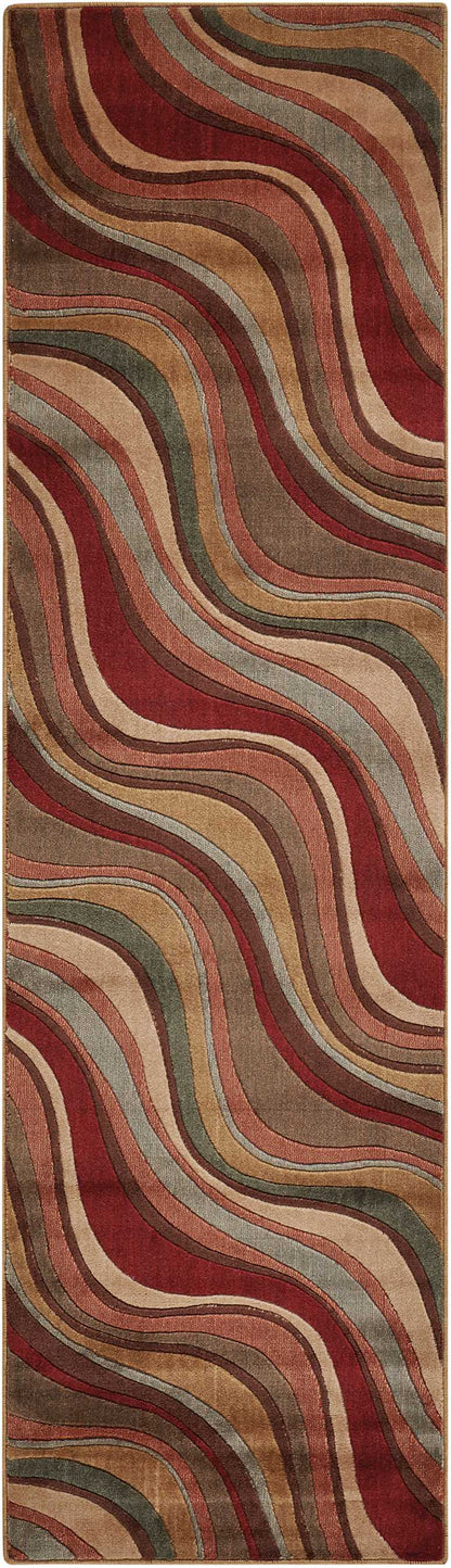 Nourison Home Somerset ST81 Multicolor Contemporary Power-loomed Rug