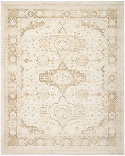 Nourison Home Pardis  Ivory Beige  Traditional