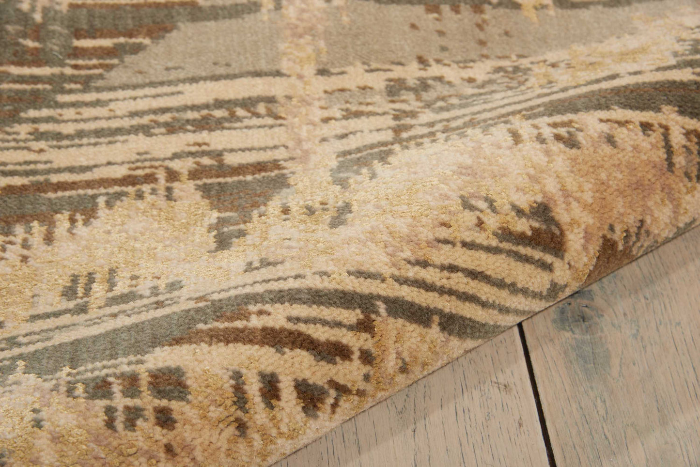 Nourison Home Silken Allure  Multicolor  Contemporary