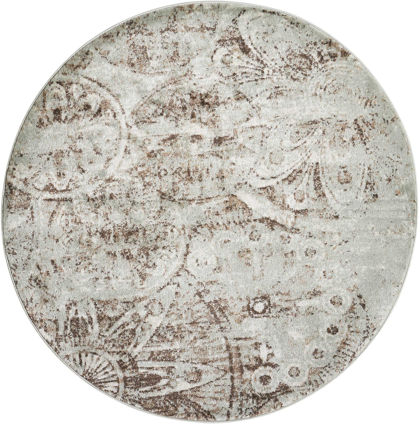 Nourison Home Euphoria EUP03 Grey Transitional Power-loomed Rug