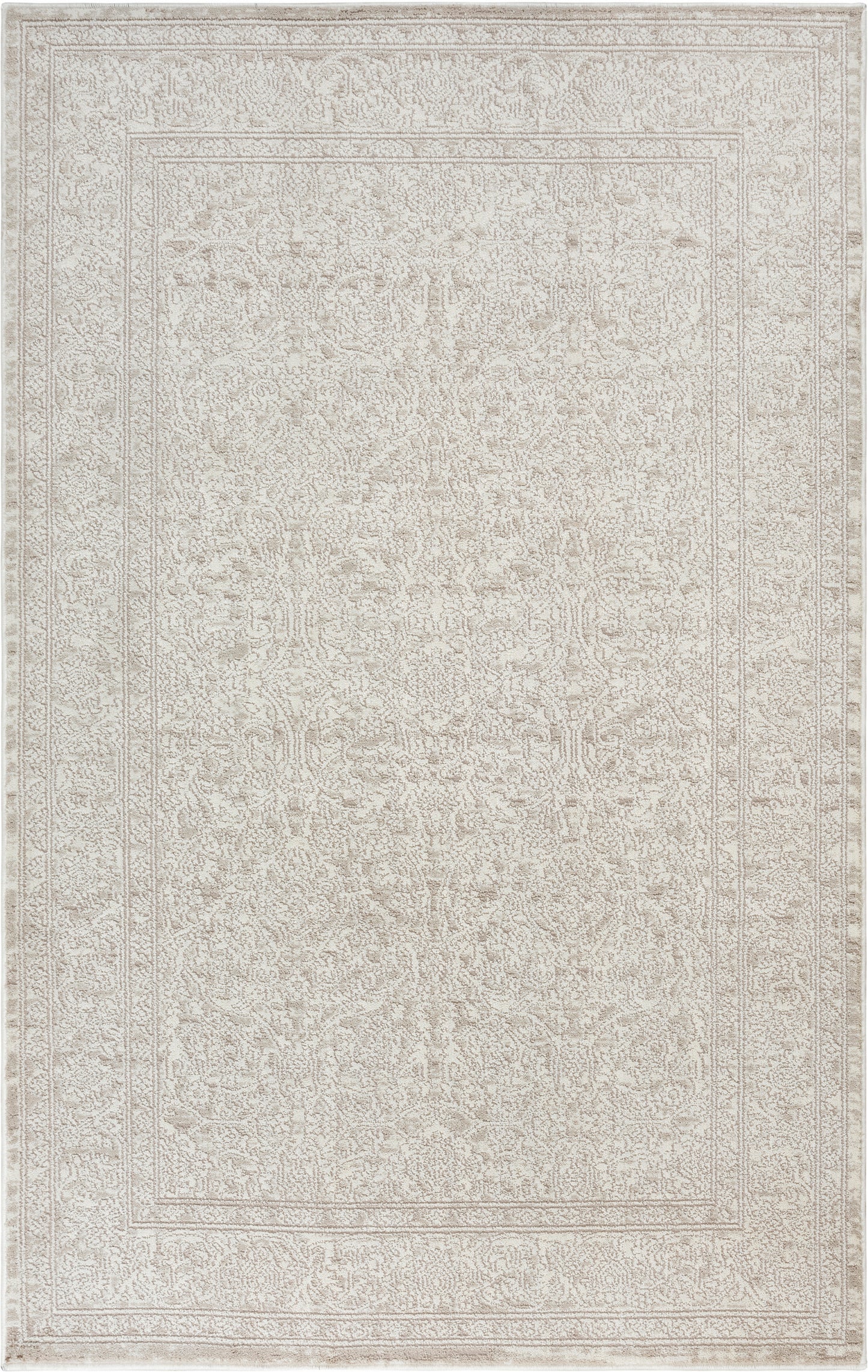 Nourison Home Eco Cycle ECY03 Ivory Beige Traditional Loom-woven Rug