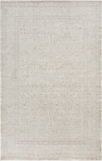 Nourison Home Eco Cycle ECY03 Ivory Beige Traditional Loom-woven Rug