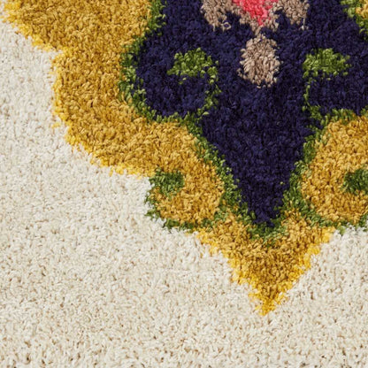 Nourison Home Nomad  Ivory Multicolor  Transitional