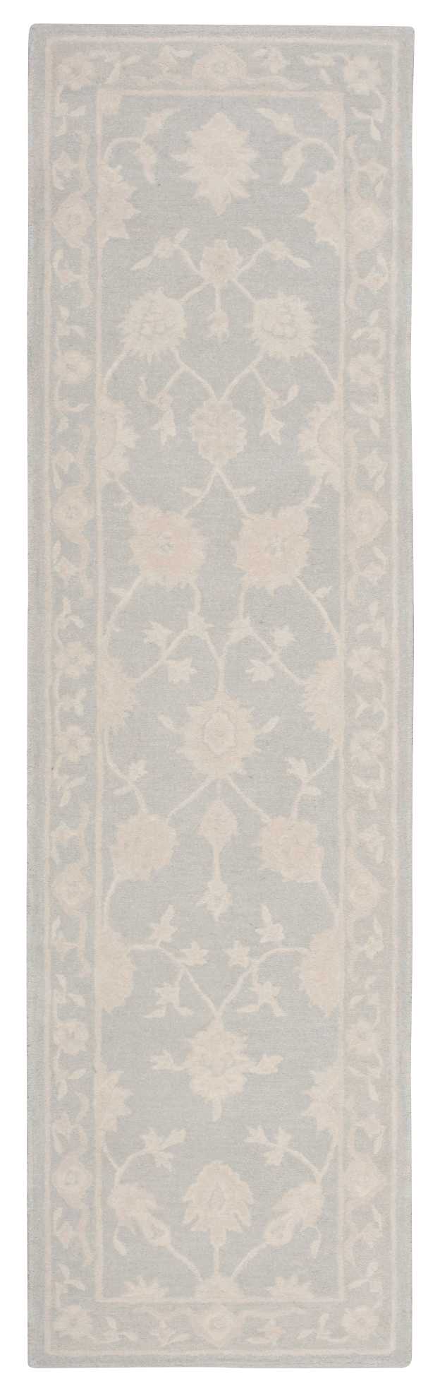 Nourison Home Zephyr ZEP02 Light Blue Traditional Tufted Rug