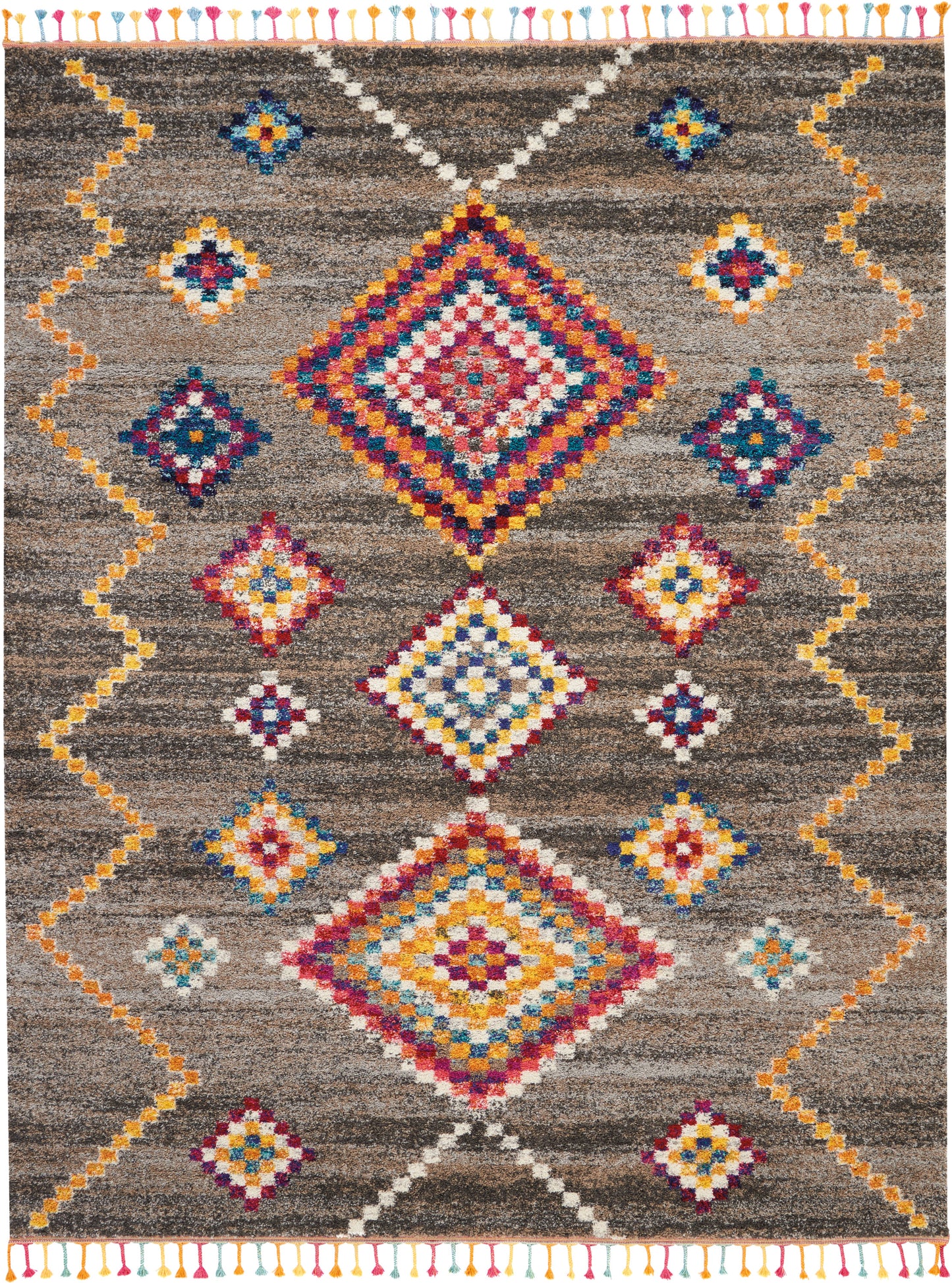 Nourison Home Nomad NMD05 Grey Transitional Power-loomed Rug