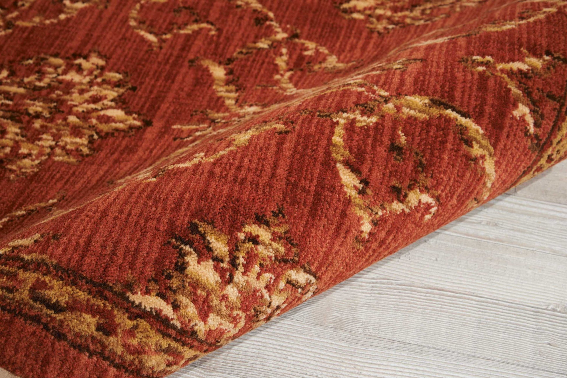 Nourison Home Radiant Impression  Persimmon  Traditional