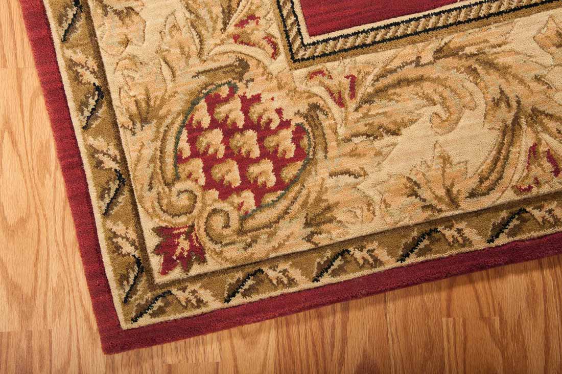 Nourison Home Vallencierre VA10 Brick Traditional Loomed Rug