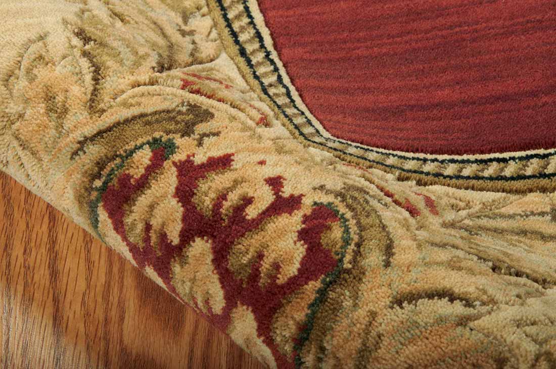 Nourison Home Vallencierre VA10 Brick Traditional Loomed Rug
