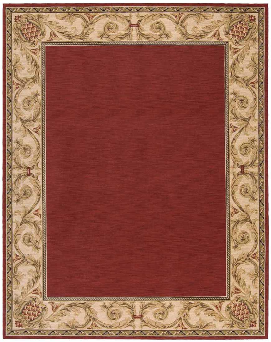 Nourison Home Vallencierre VA10 Brick Traditional Loomed Rug