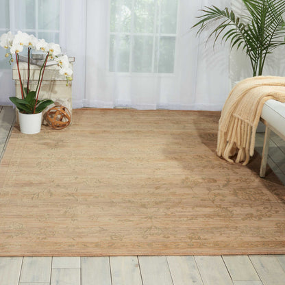 Nourison Home Silk Elements  Sand  Traditional
