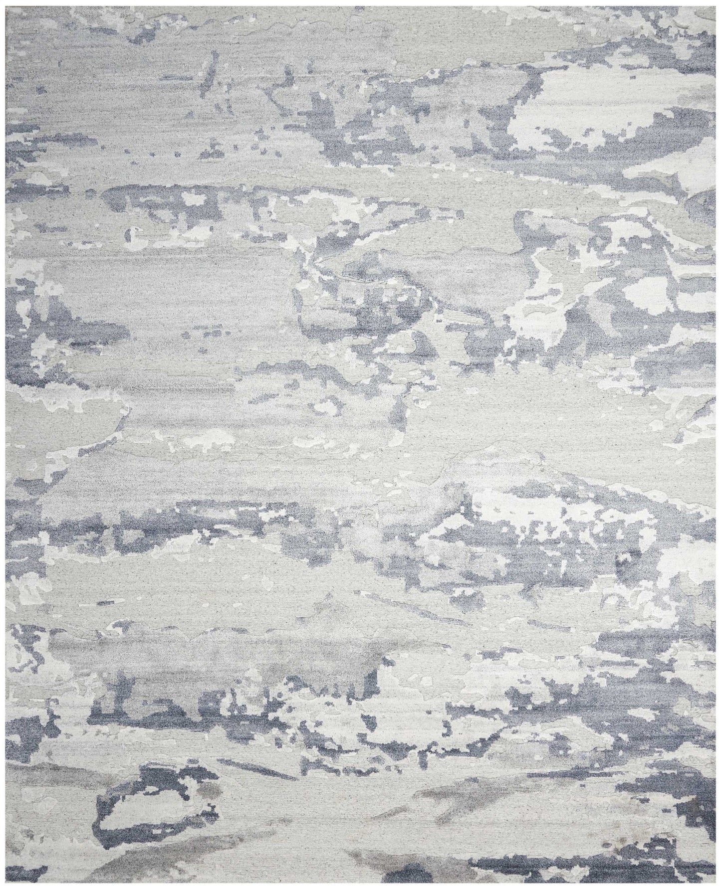 Nourison Home Divine DIV04 Slate Contemporary Hand Knotted Rug