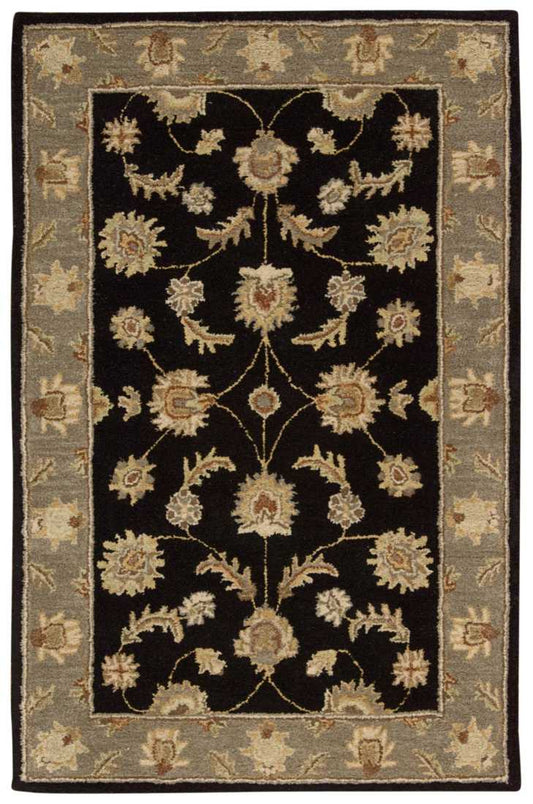 Nourison Home India House  Black  Traditional