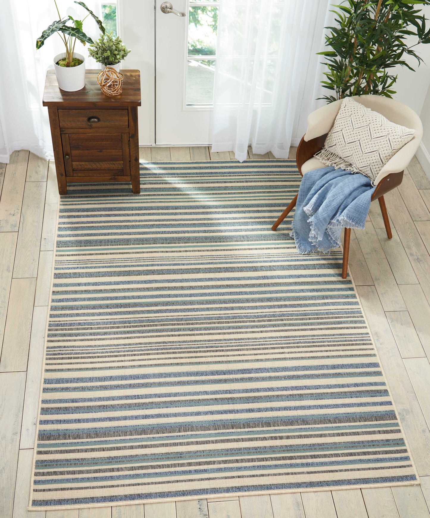 Barclay Butera Lido  Blue Cream  Contemporary
