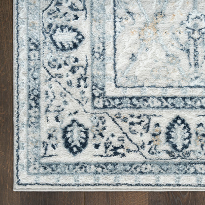 Nourison Home Dekor  Grey Navy  Traditional