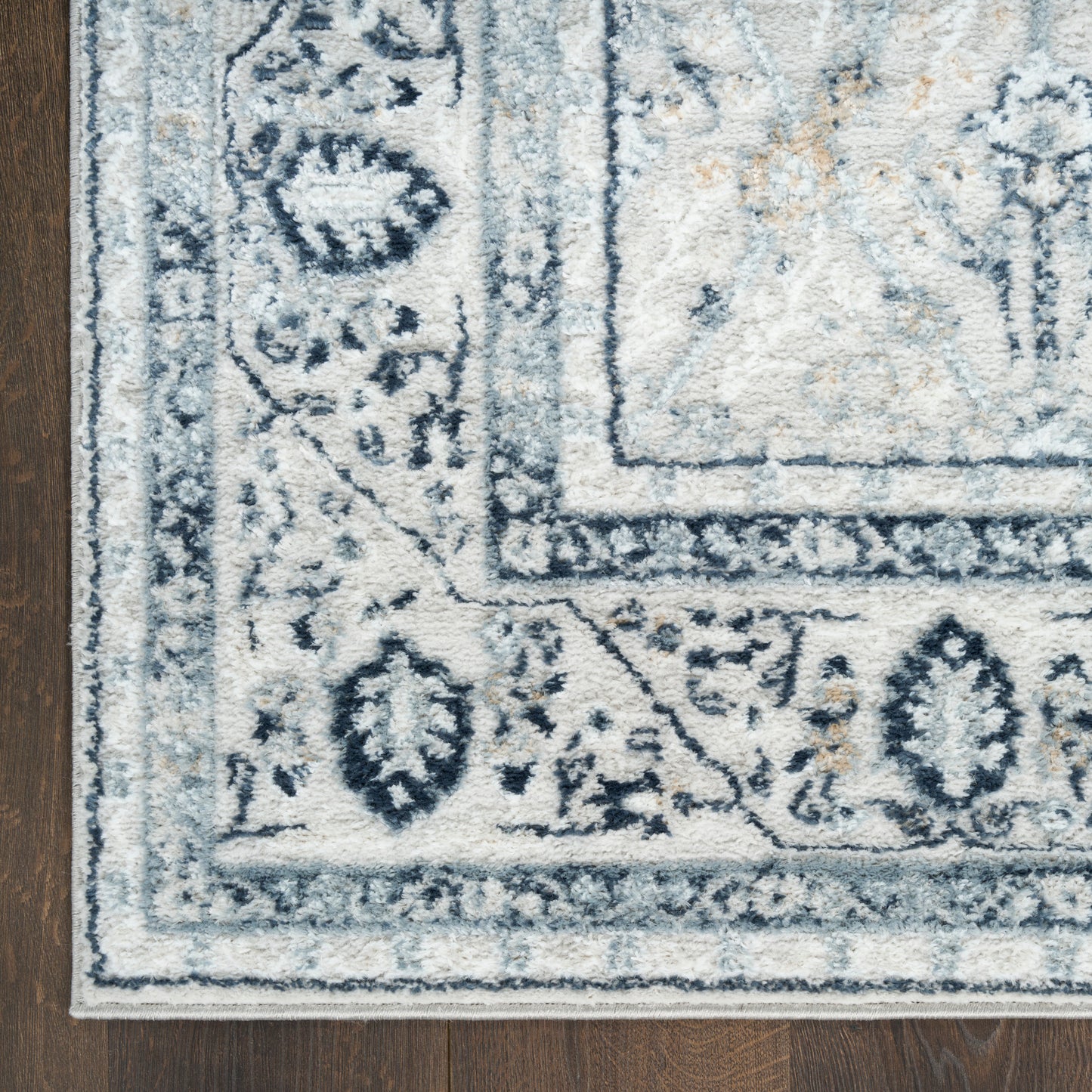 Nourison Home Dekor  Grey Navy  Traditional