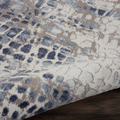 Nourison Home Urban Decor  Ivory Grey  Contemporary