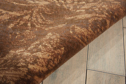 Nourison Home Silken Allure  Chocolate  Traditional