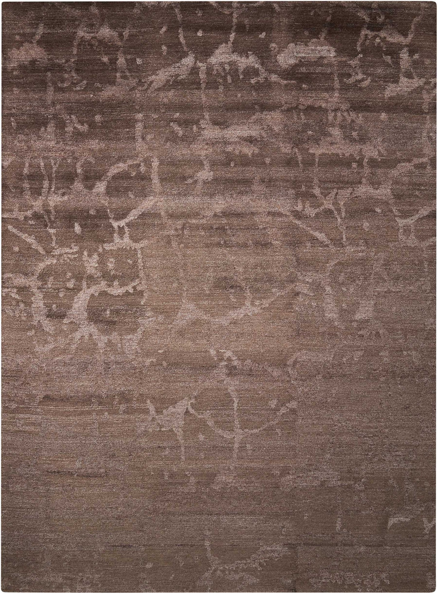 Nourison Home Silk Shadows  Brown  Contemporary