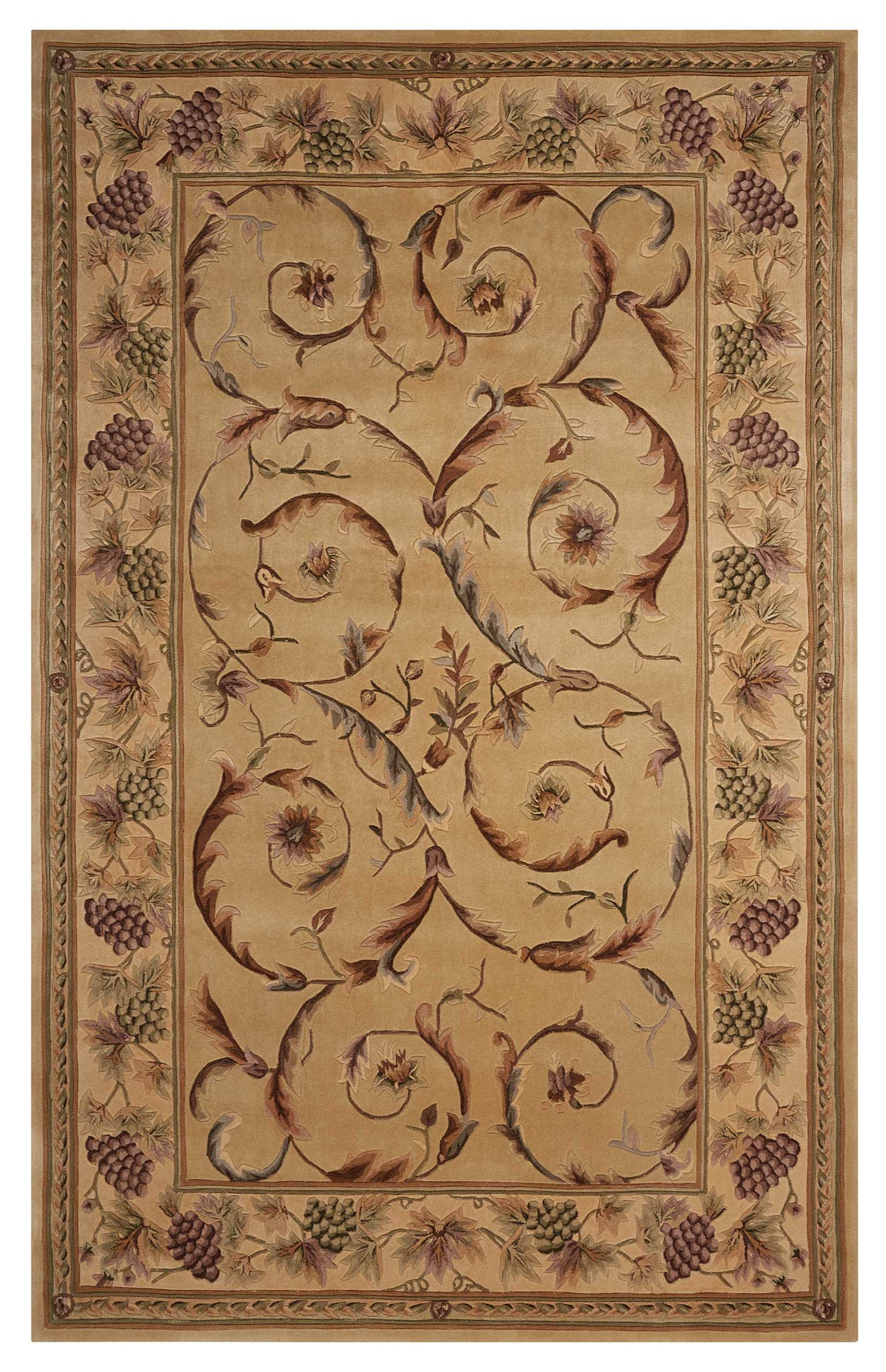 Nourison Home Versailles Palace VP01 Beige  Traditional Tufted Rug