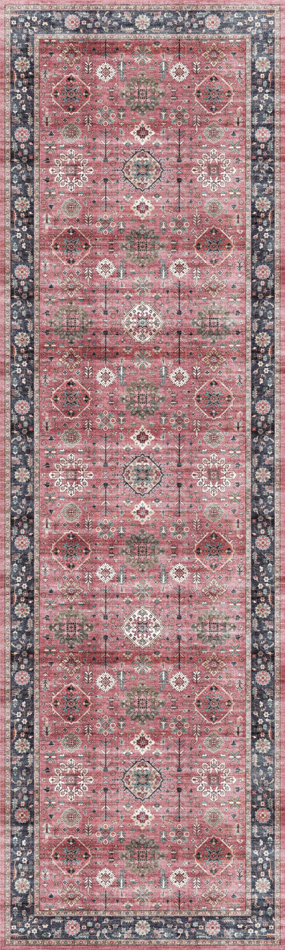 Nourison Home Fulton FUL12 Brick Traditional Power-loomed Rug