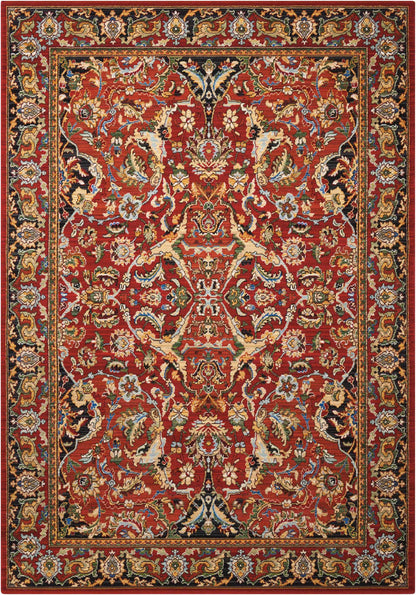 Nourison Home Timeless  Red  Traditional