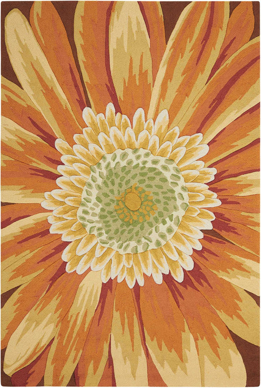 Nourison Home Fantasy  Multicolor  Contemporary