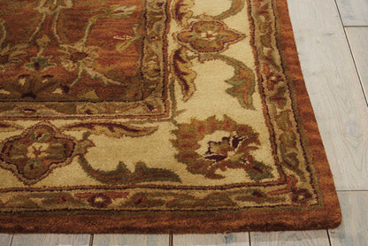 Nourison Home Jaipur  Rust  Traditional