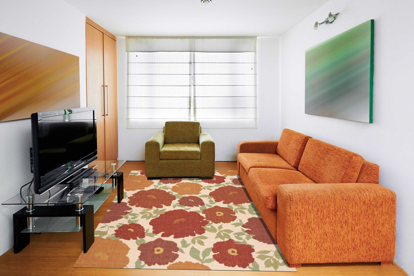 Nourison Home Vista VIS08 Ivory Contemporary Tufted Rug