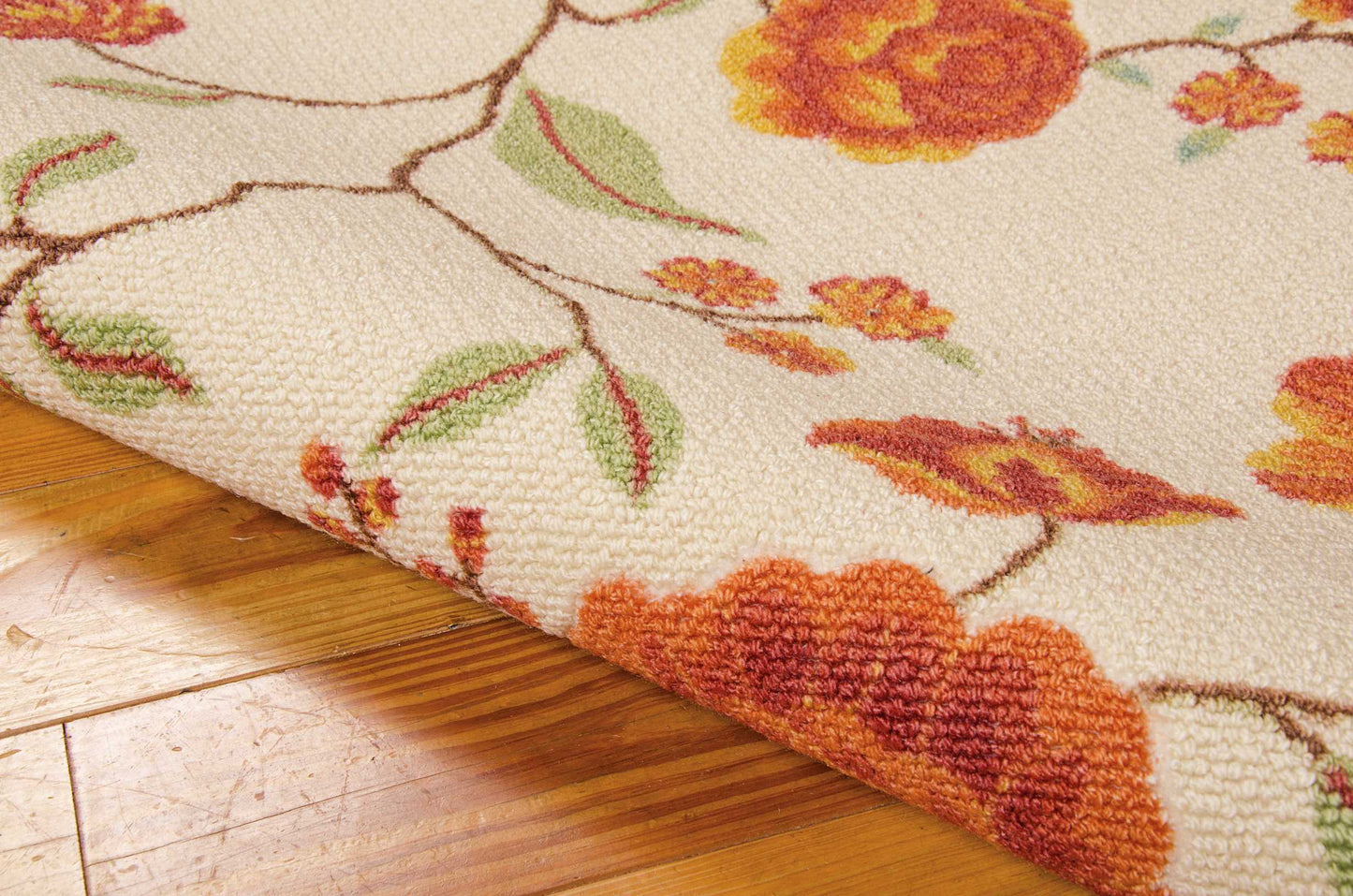 Nourison Home Vista VIS52 Ivory Contemporary Tufted Rug