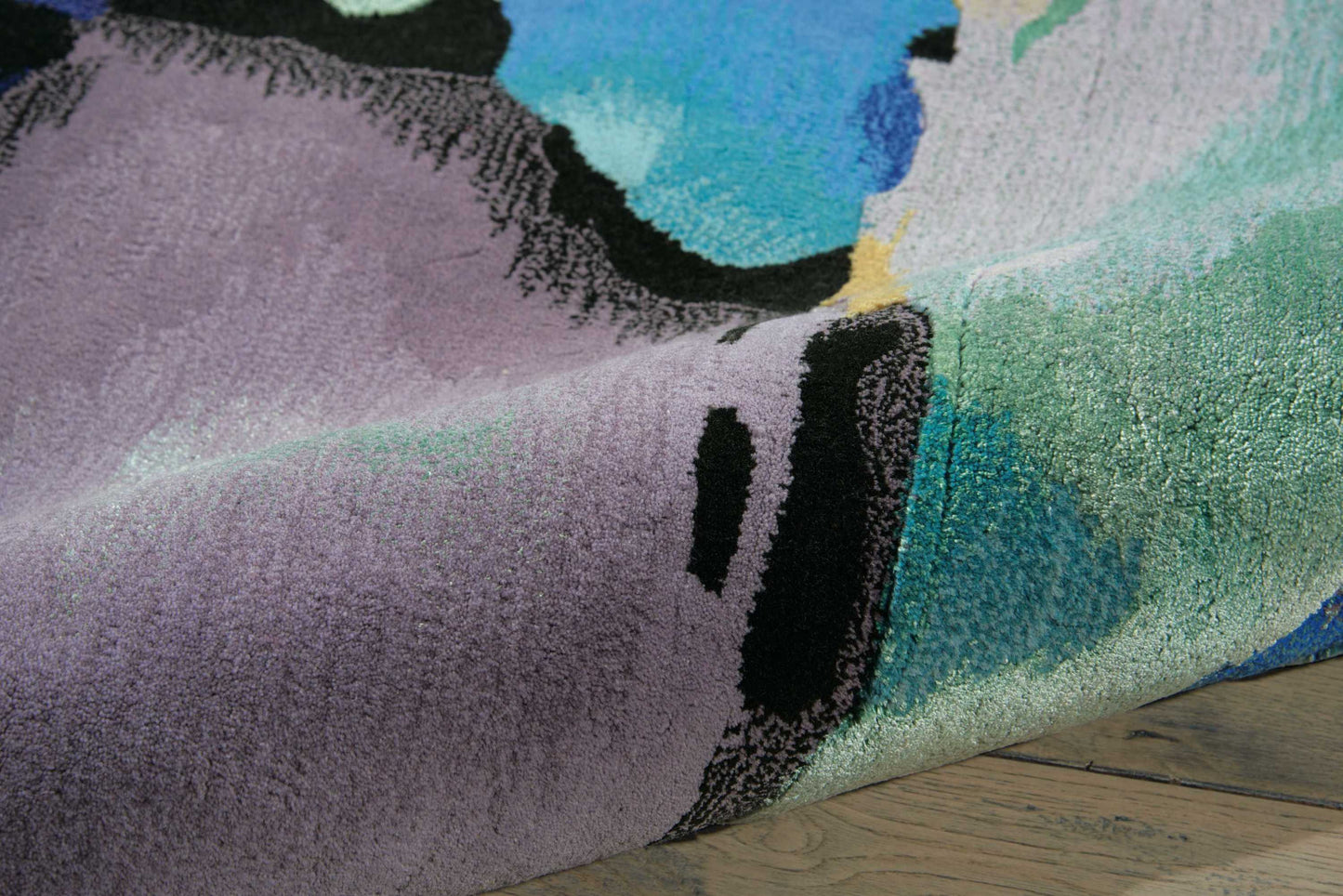 Nourison Home Prismatic  Seaglass  Contemporary