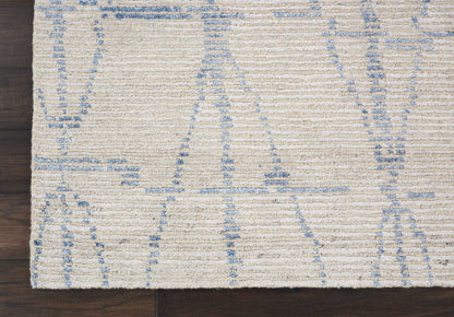 Nourison Home Ellora  Sky  Contemporary