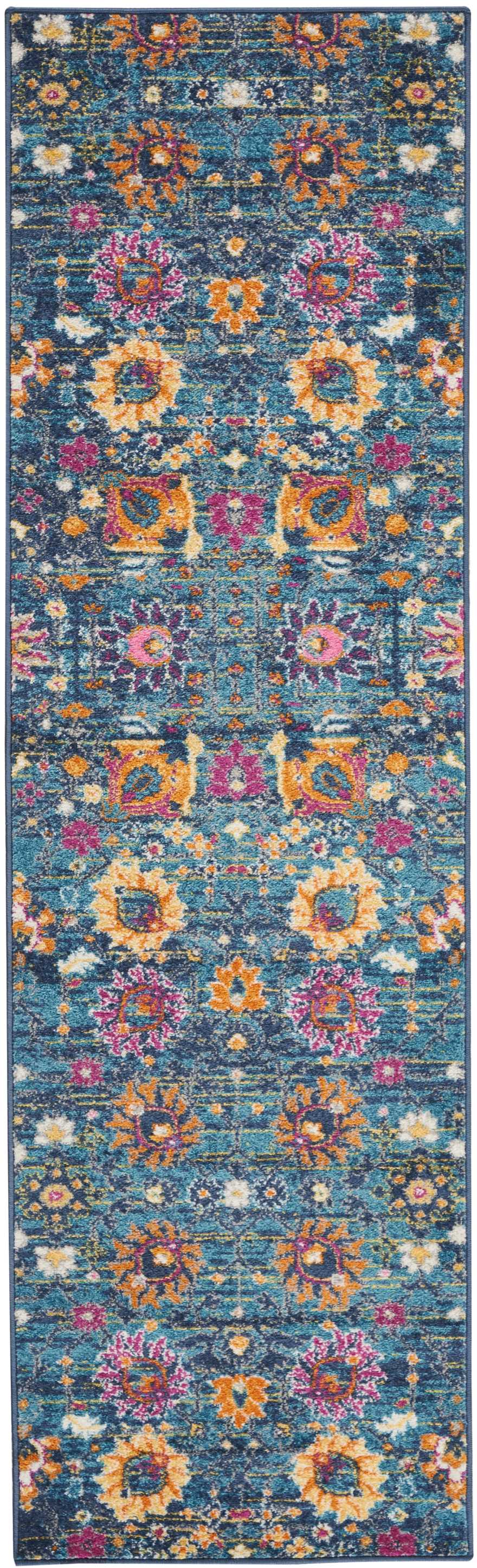 Nourison Home Passion PSN01 Denim Transitional Power-loomed Rugs