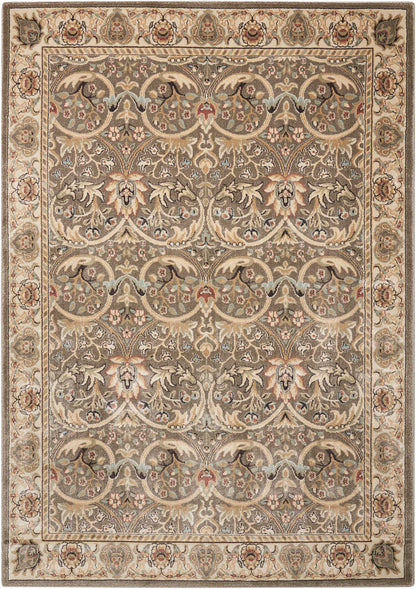 Nourison Home Walden WAL03 Grey Traditional Power-loomed Rug