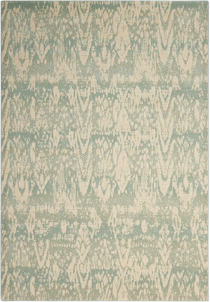 Nourison Home Nepal NEP09 Seafoam Transitional Loomed Rug