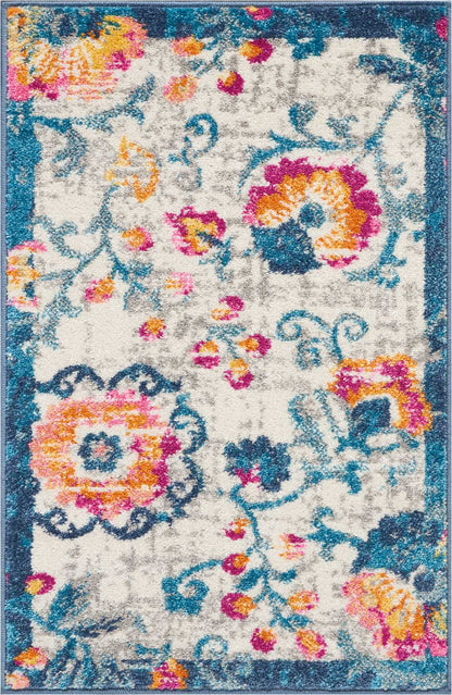 Nourison Home Passion PSN19 Ivory Transitional Power-loomed Rugs