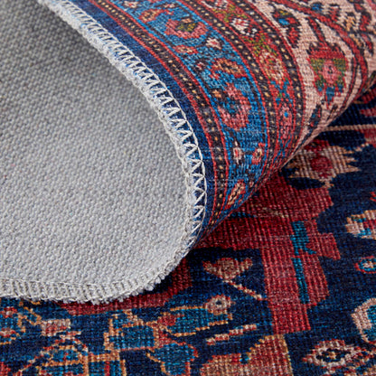 Feizy Rawlins  Navy Multi Transitional/Vintage/Classic