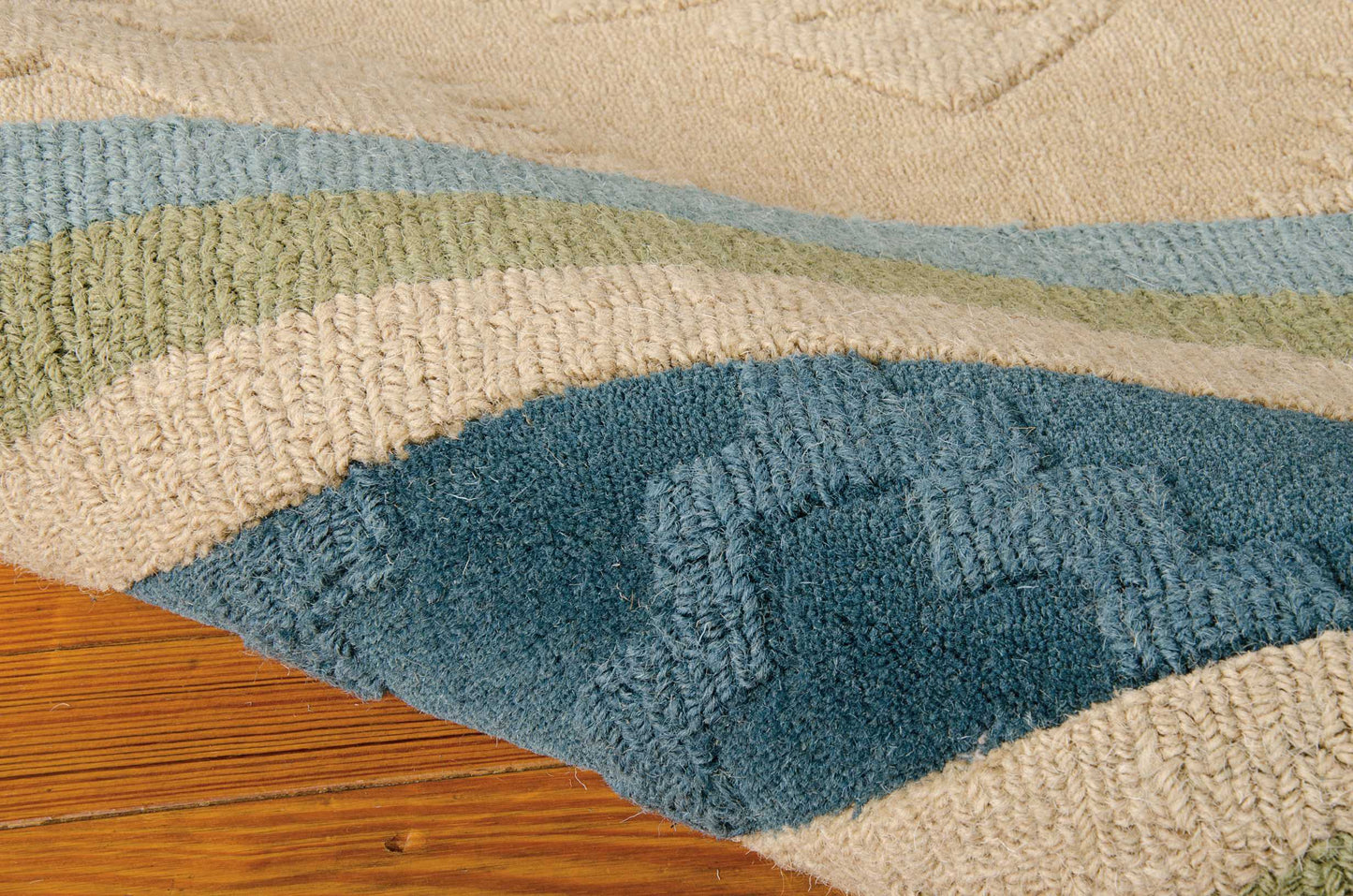 Nourison Home India House  Blue Green  Traditional