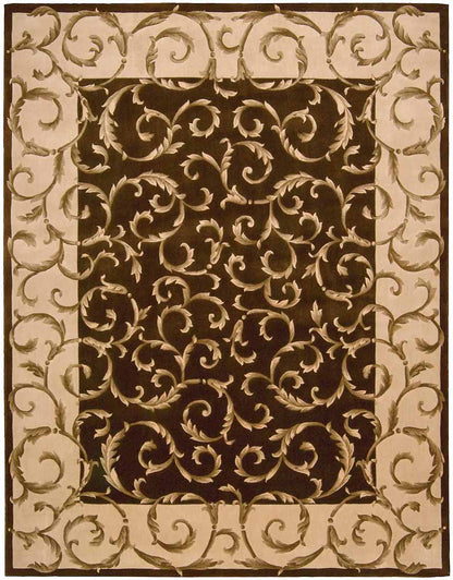 Nourison Home Versailles Palace VP43 Chocolate Traditional Tufted Rug