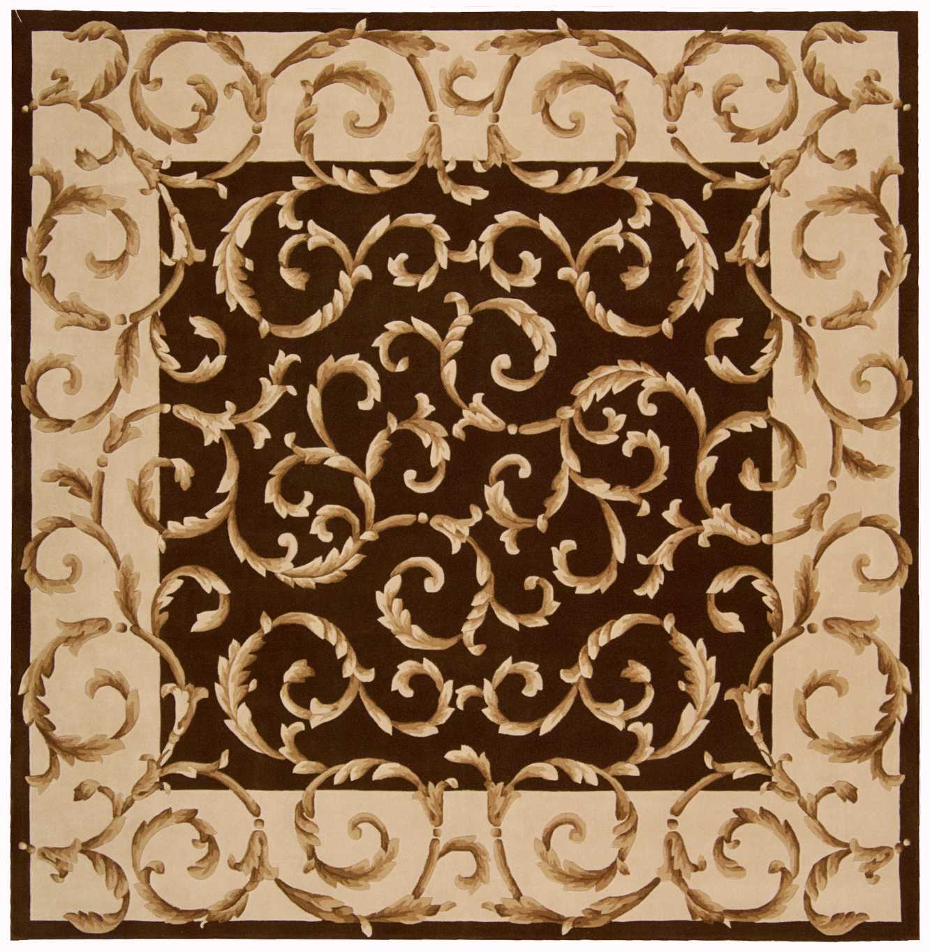 Nourison Home Versailles Palace VP43 Chocolate Traditional Tufted Rug