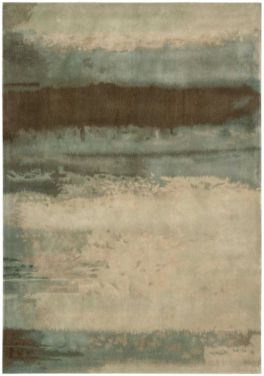 Calvin Klein Home Luster Wash  Light Green  Contemporary