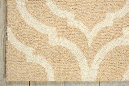 Nourison Home Linear  Beige  Transitional