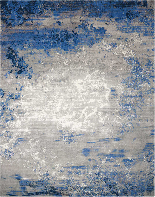 Nourison Home Twilight  Blue Grey  Contemporary